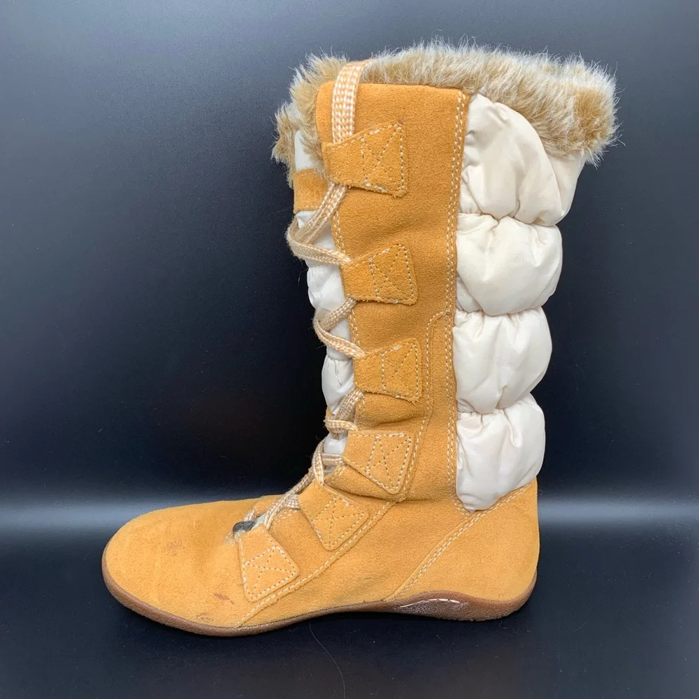 Timberland‎ Parkin Puffer Suede Boots Women’s Sz 6 - Picture 6 of 10